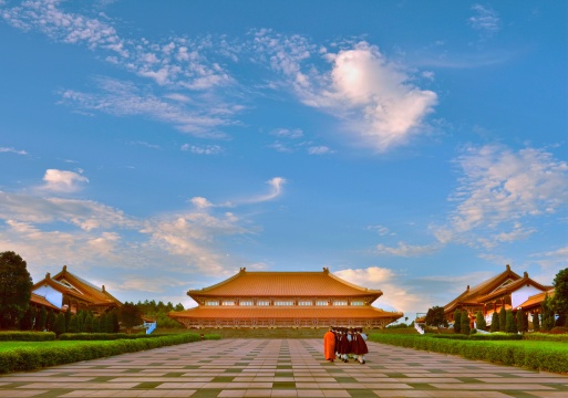 位于江蘇宜興的佛光祖庭大覺寺
