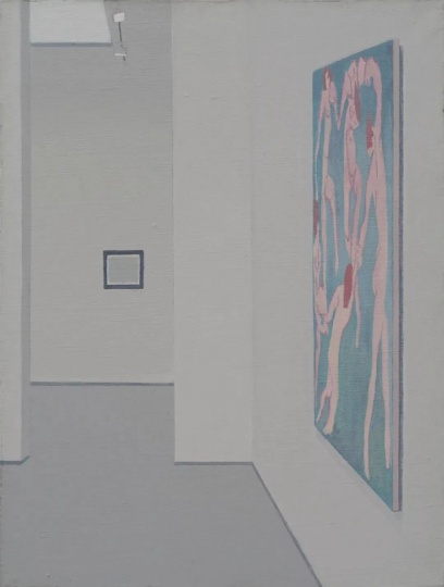 《亨利·馬蒂斯》 40×30cm 布面丙烯 2009
