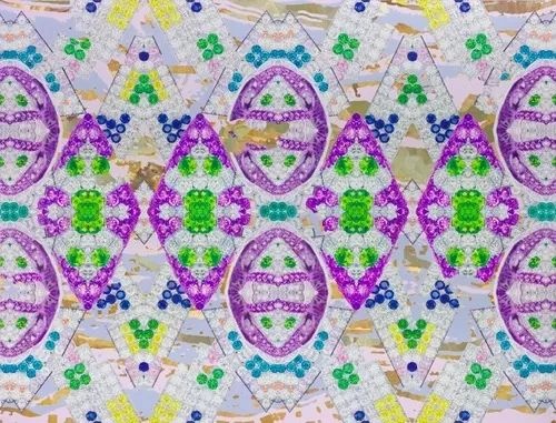 《Cladopteris》350×458cm 

布面油畫 2014-2019
