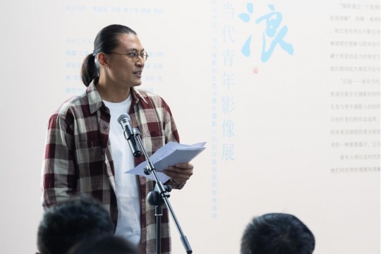 參展藝術家代表 王翰林致詞
