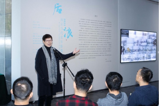 南京傳媒學院副校長陳小波致詞
