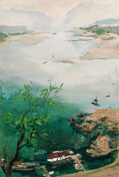 吳冠中《嘉陵江》95×65 cm布面油畫 1979年作
CNY 15,000,000-25,000,000
