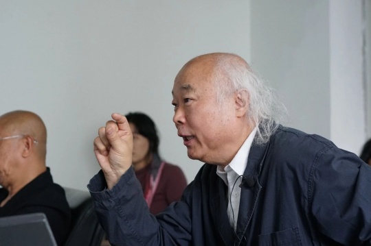 藝術(shù)家劉旭光發(fā)言

