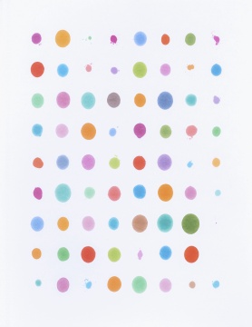 董大為《怡樂園春天 Twins-1B》 紙上馬克筆 65×50cm 2019
