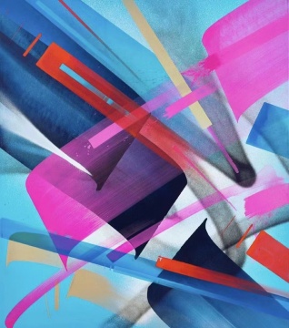 MadC 克勞迪婭·瓦爾德《10：18》綜合材料 180 × 160cm 2018
