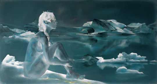 冰河世紀(jì) 2005 布面油畫 125×235cm
