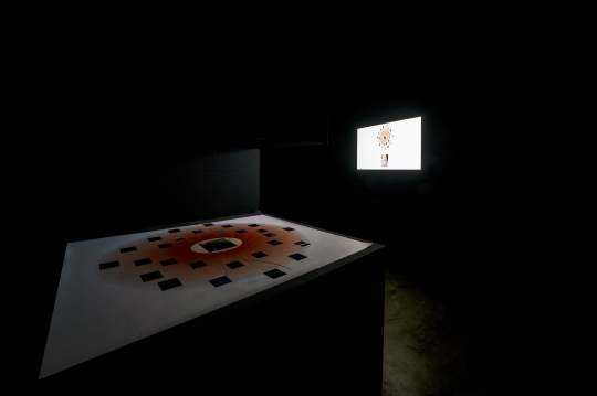 “燃燒之路”展覽現(xiàn)場