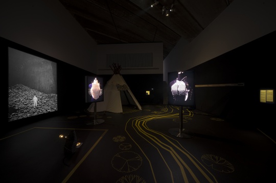 “燃燒之路”展覽現(xiàn)場
