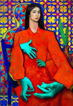 The Orange Embrace, 2023??Cooper & Gorfer
