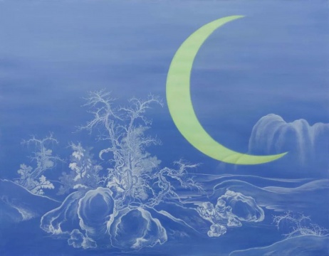 魏陽陽
邏輯現(xiàn)象 II

2022

80x90cm

布面油畫


