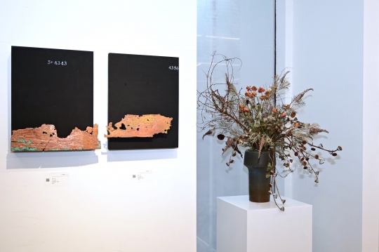 亙畫廊王家增個(gè)展“非偶然性變化”現(xiàn)場
