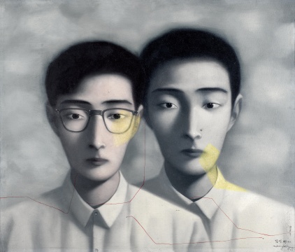 
張曉剛（B.1958）

血緣——大家庭：同志

1997年作

布面油畫(huà)

84.5×99 cm


CNY 6,000,000 - 8,000,000


