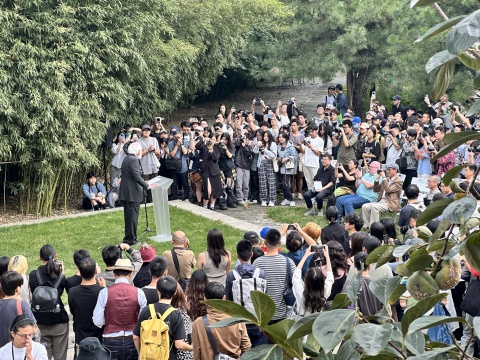 “永久的當(dāng)下：斯蒂芬?肖爾回顧展”開幕現(xiàn)場
