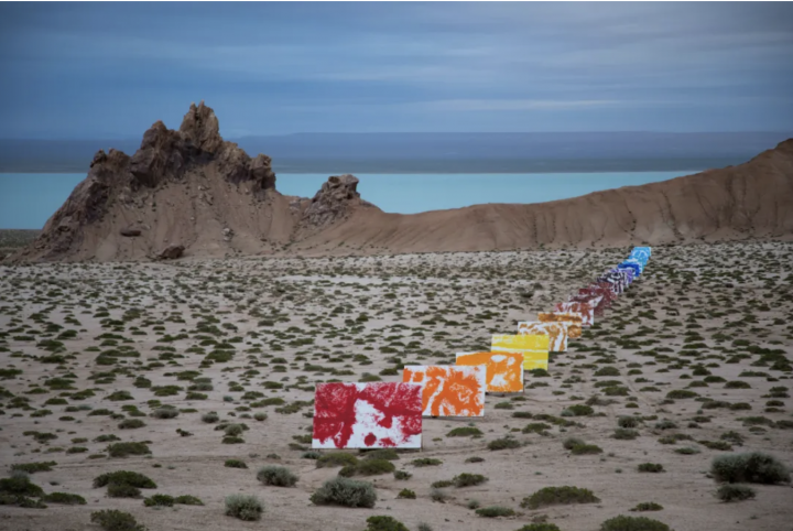 《彩虹》，新疆阿爾金山，2021

 

