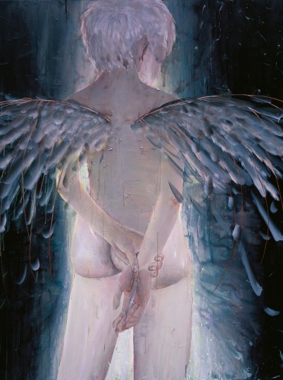 《飛行忌II》200×150cm 布面丙烯  2008 

