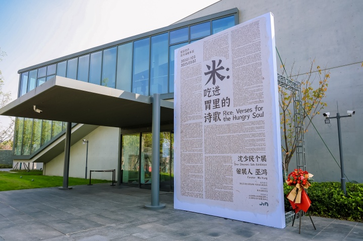 沈少民 從美術(shù)館的稻田里生長出來的作品