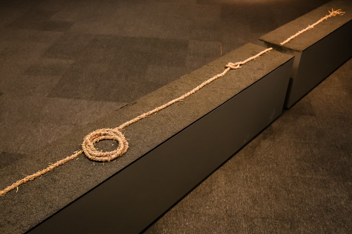 沈少民個展“米：吃進(jìn)胃里的詩歌”
嘉源海美術(shù)館展覽現(xiàn)場
