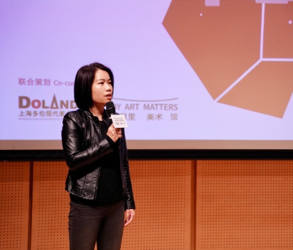 上海多倫現(xiàn)代美術(shù)館館長曾玉蘭女士，圖注：圖片由上海多倫現(xiàn)代美術(shù)館提供，攝影：湯岱蓉

