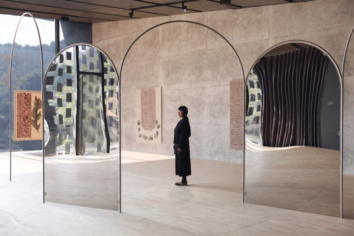 “韓夢云：那流動的必將永存”，知美術館 2024
圖片來源：藝術家韓夢云及知美術館 ?韓夢云
