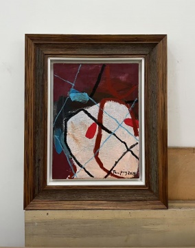 譚平-《無題》55x75cm 紙上丙烯2021年
