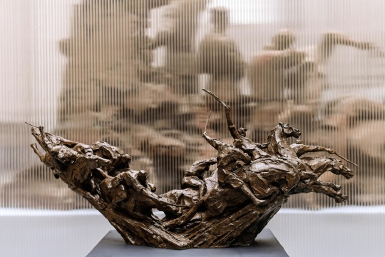 “國之大者”——中國當代大型主題性雕塑創(chuàng)作手稿巡展在軍事博物館展出 “國之大者”——中國當代大型主題性雕塑創(chuàng)作手稿巡展在軍事博物館展出