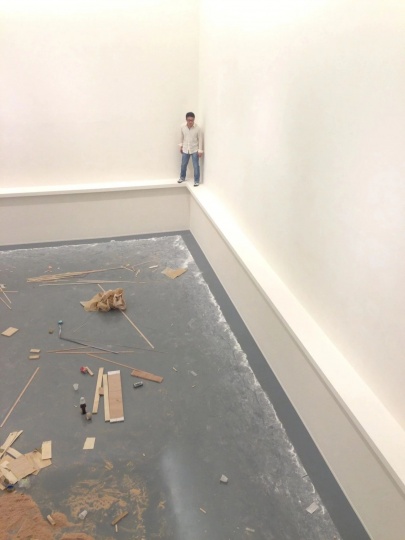 “亞洲巡弋：物證”展覽現(xiàn)場
臺北關(guān)渡美術(shù)館 2013
策展人：王曉松
