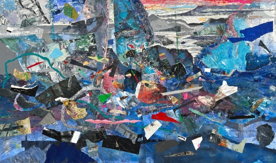 《遠(yuǎn)景之二》 布面油畫 150x250cm 2024
