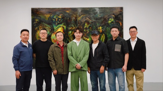 「破夜—高人杰個展」在亙畫廊正式啟幕，一場在邊緣地帶燃燒的靈魂試煉