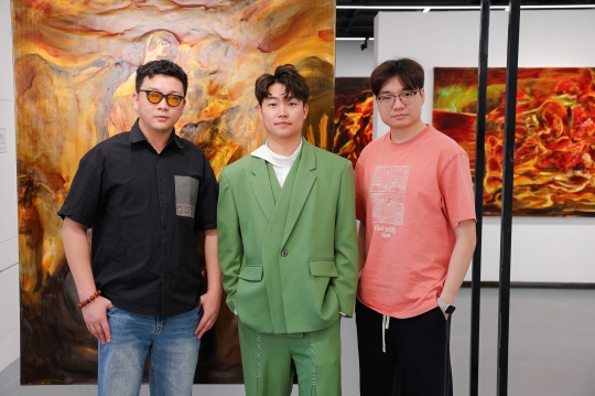 「破夜—高人杰個展」在亙畫廊正式啟幕，一場在邊緣地帶燃燒的靈魂試煉