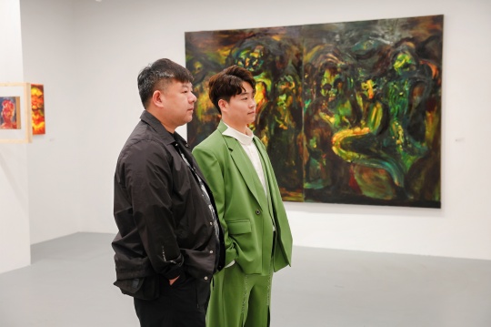 「破夜—高人杰個展」在亙畫廊正式啟幕，一場在邊緣地帶燃燒的靈魂試煉