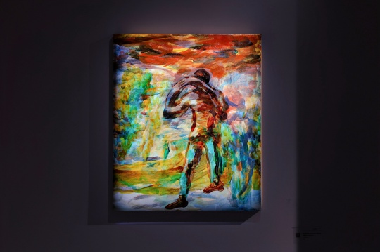 「破夜—高人杰個展」在亙畫廊正式啟幕，一場在邊緣地帶燃燒的靈魂試煉