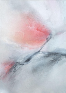 黃立煒 Blossoms 03 | 50cm x 70cm 
噴漆、亞克力 | 2025


