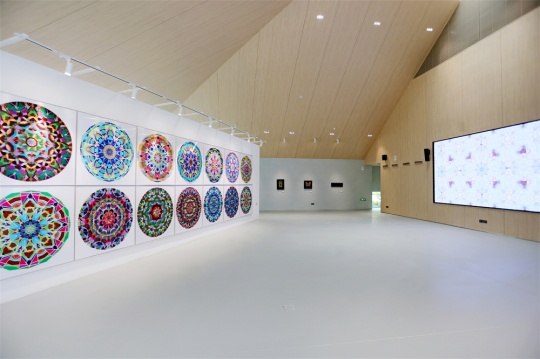 《微醺:幻花實境》展區(qū)
《微醺:幻花實境》展區(qū)