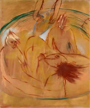女人 瘋子與咸魚

布面丙烯 綜合材料

180x150cm

2025
