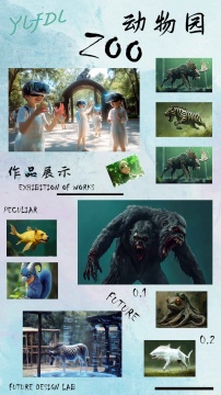 展覽作品《動(dòng)物園》，2024北京青年設(shè)計(jì)榜獲獎(jiǎng)作品
